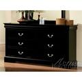 Acme Furniture Industry Louis Philippe Dresser- Black 19505